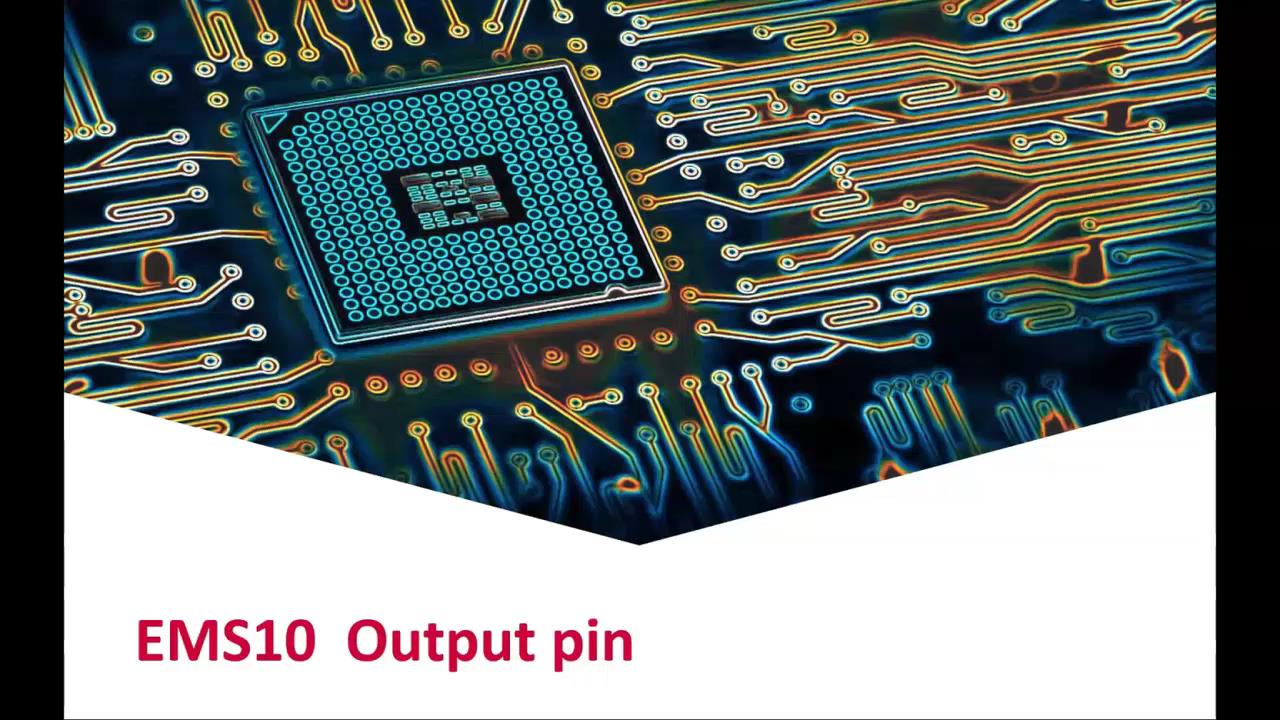 Output Pin Example Output pin deel 1
